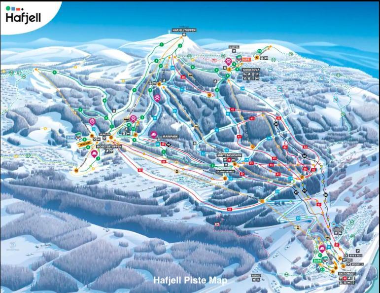 Hafjell Alpinlandsby Apt 88 Bagian luar foto